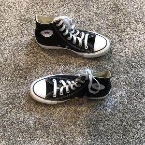Converse All Star Black High Top Gym Shoes